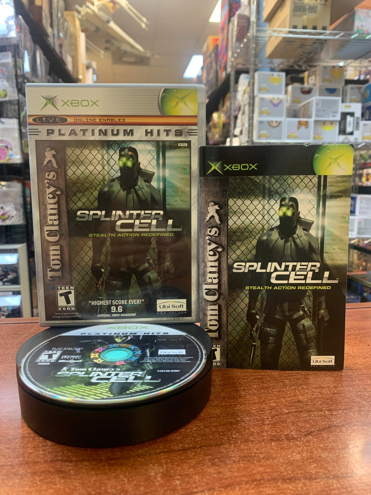 Splinter Cell: Stealth Action Redefined (Microsoft  Xbox, Video Game)