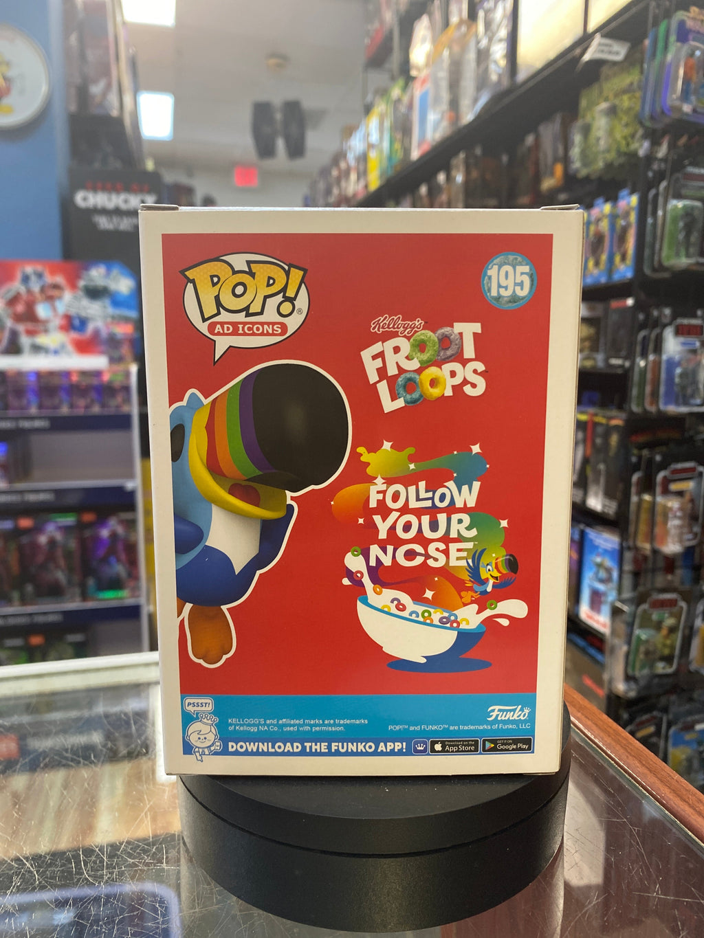 Toucan Sam #195  (Funko Pop, Froot Loops)