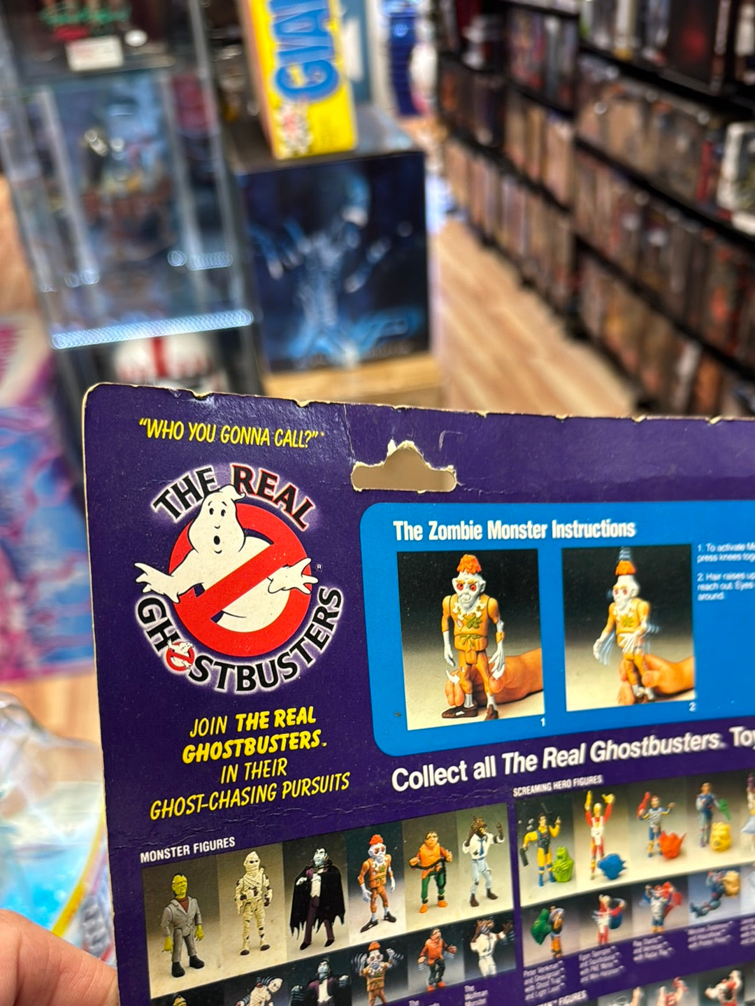 Zombie Monster 1398 (Vintage Ghostbusters, Kenner) SEALED