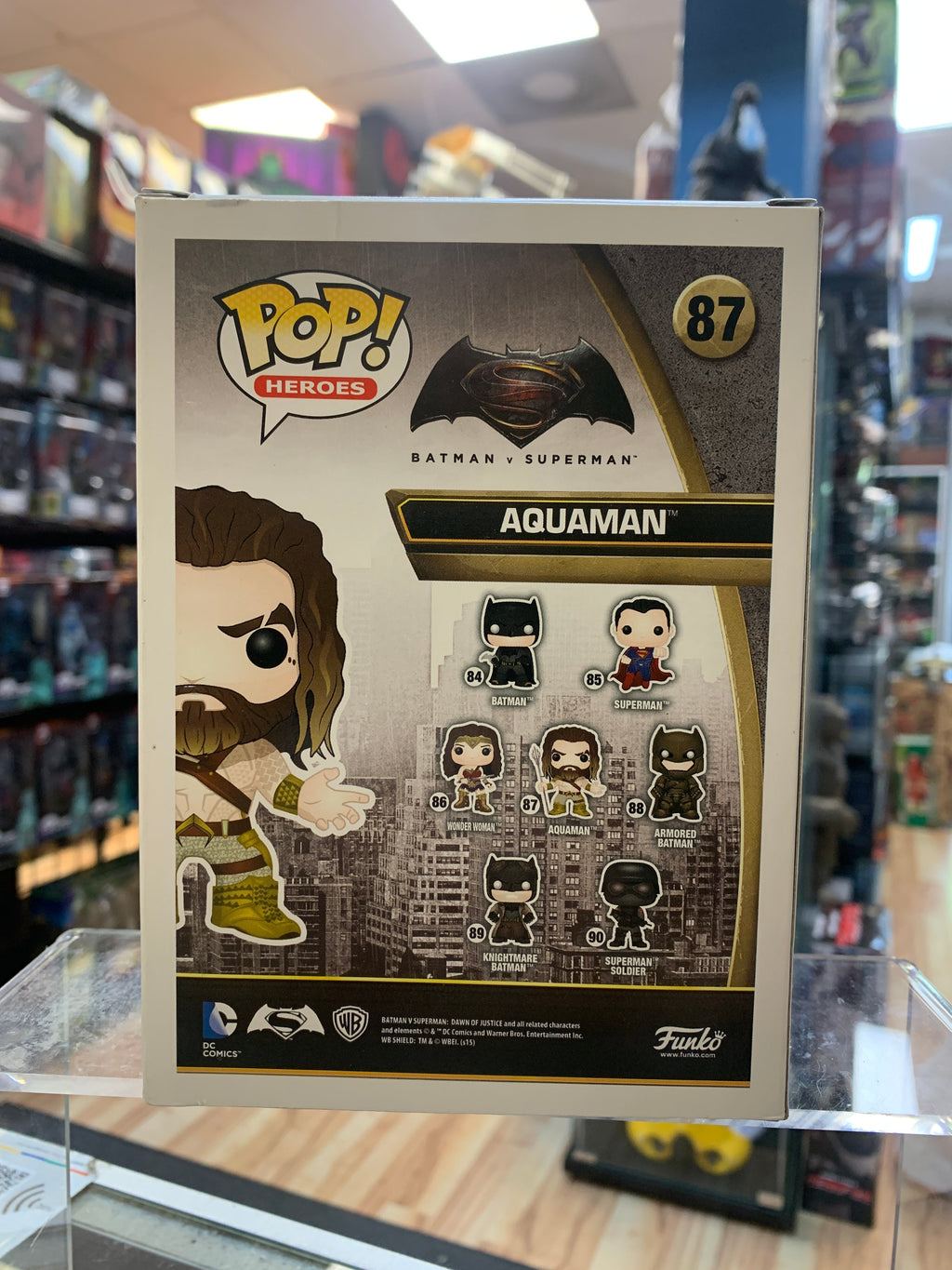 Aquaman #87 (Funko Pop, Batman & Superman)