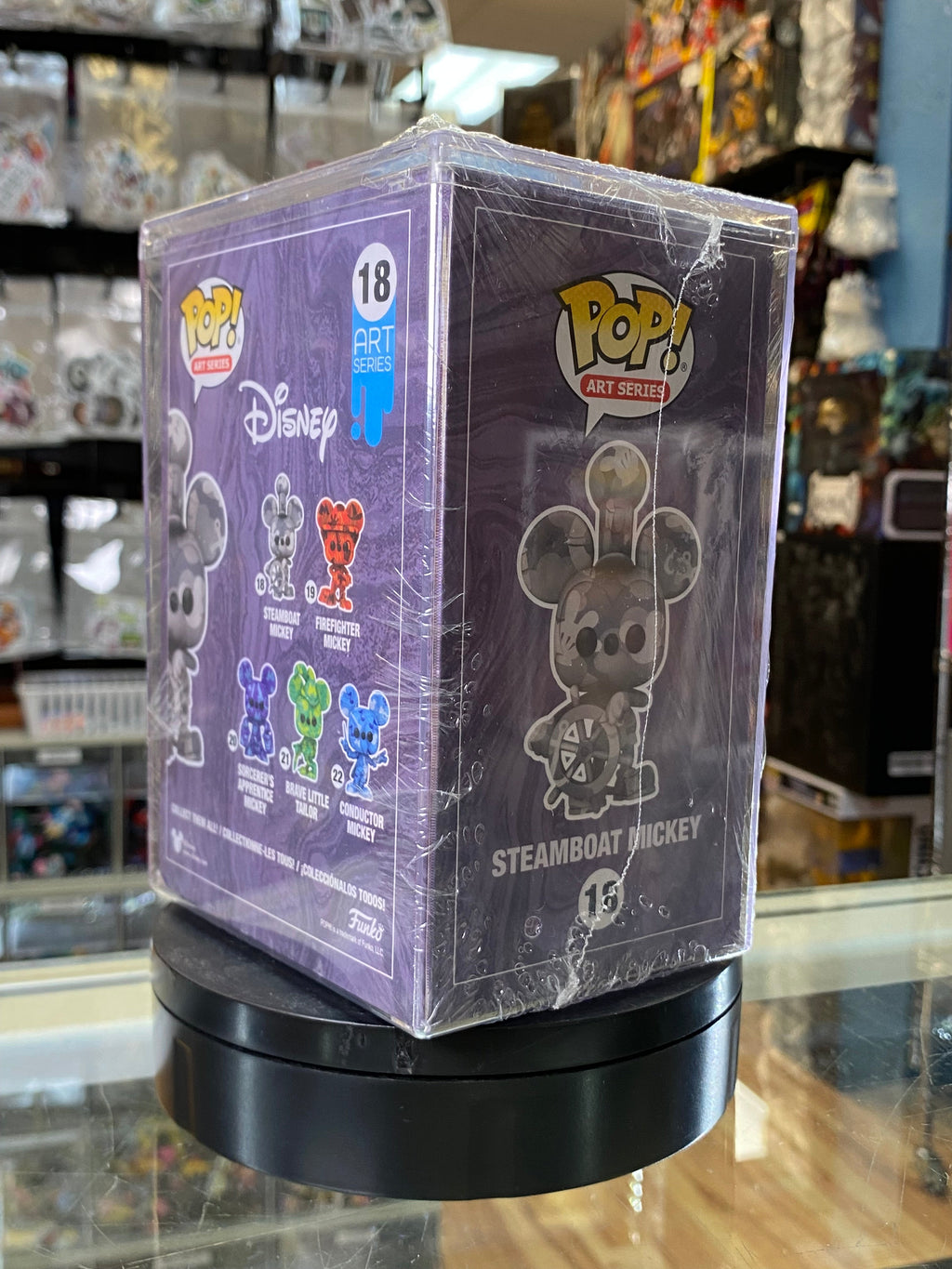 Steamboat Mickey Art Series #18 (Funko Pop, Disney)