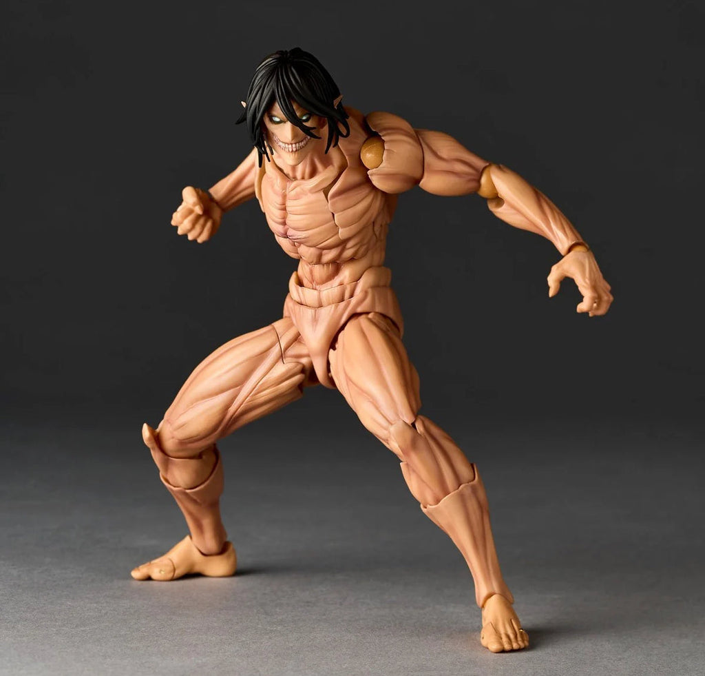 Revoltech Amazing Yamaguchi Attack on Titan Eren Yeager Titan by Kaiyodo
