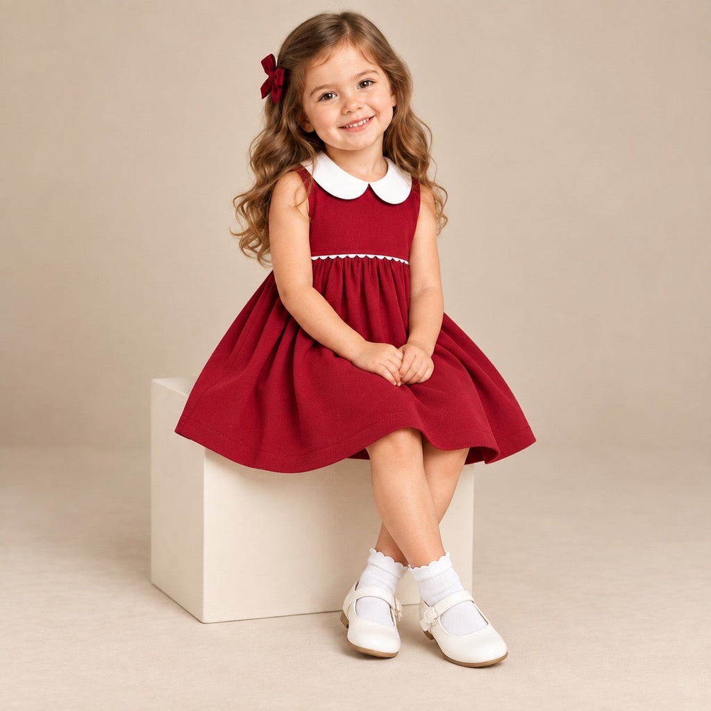 Cherry Blossom Girls' Organic Cotton Dress