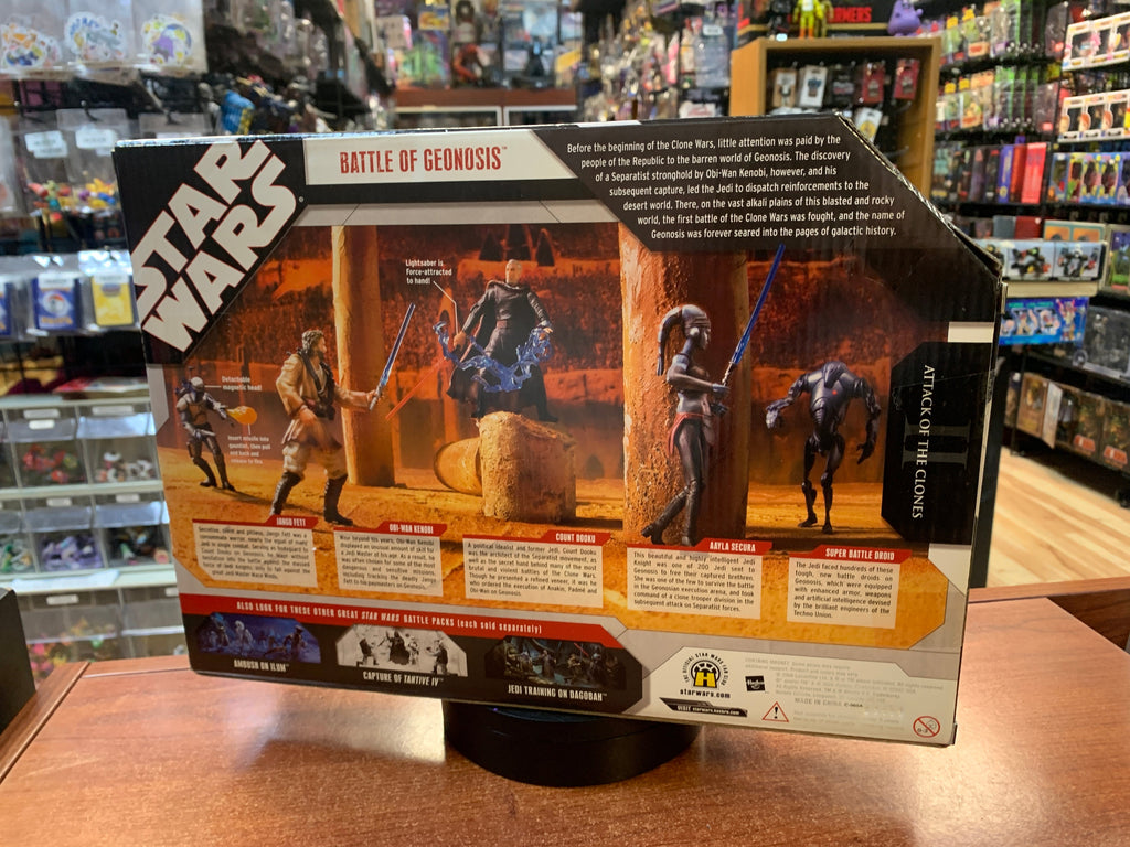 Battle of Geonosis  (Star Wars Battle Packs, Hasbro) **SEALED**