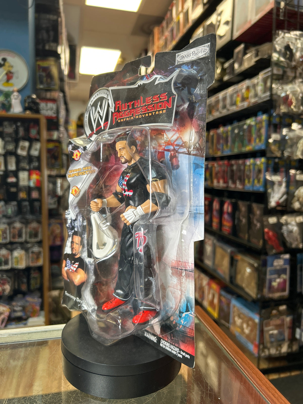Tommy Dreamer -Ruthless Aggression- (Vintage WWE, Jakks) **SEALED**