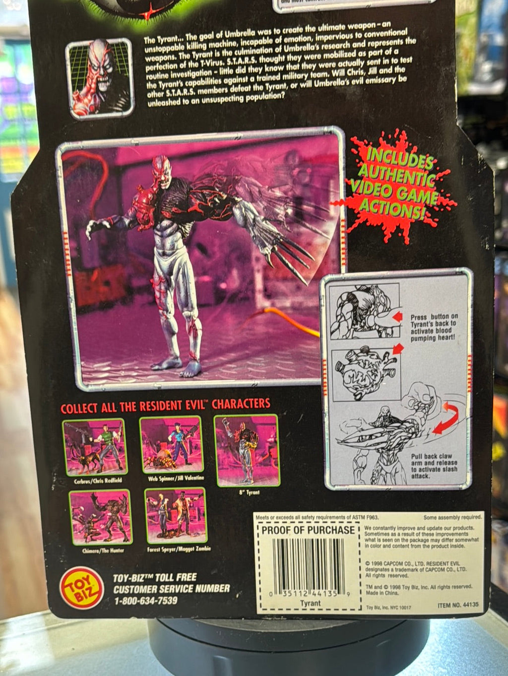 Tyrant (Vintage Resident Evil, Toybiz) Sealed