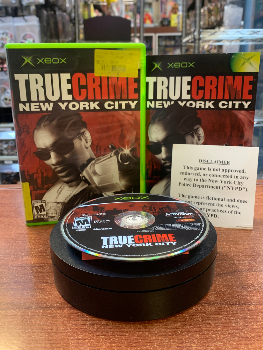 True Crime New York City (Xbox, Activision, Video Game) **TESTED**