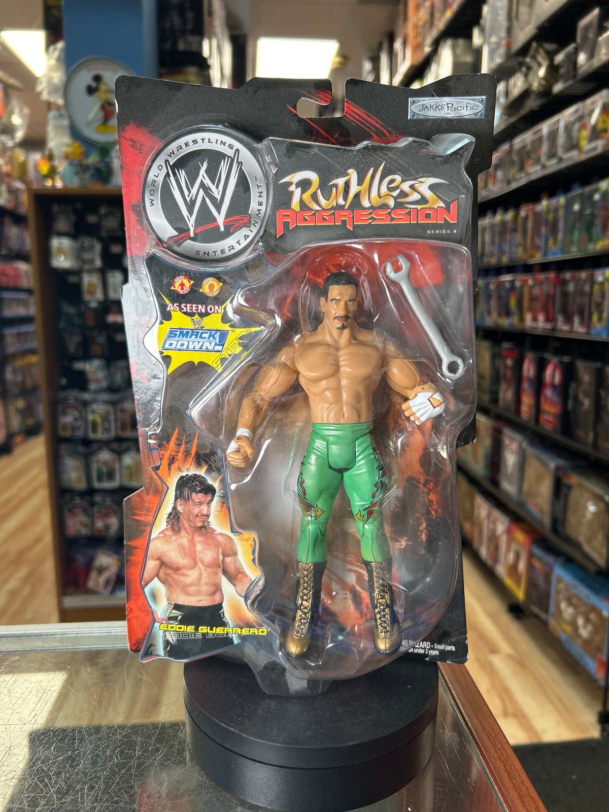 Eddie Guerrero -Ruthless Aggression- (Vintage WWE, Jakks) **SEALED**