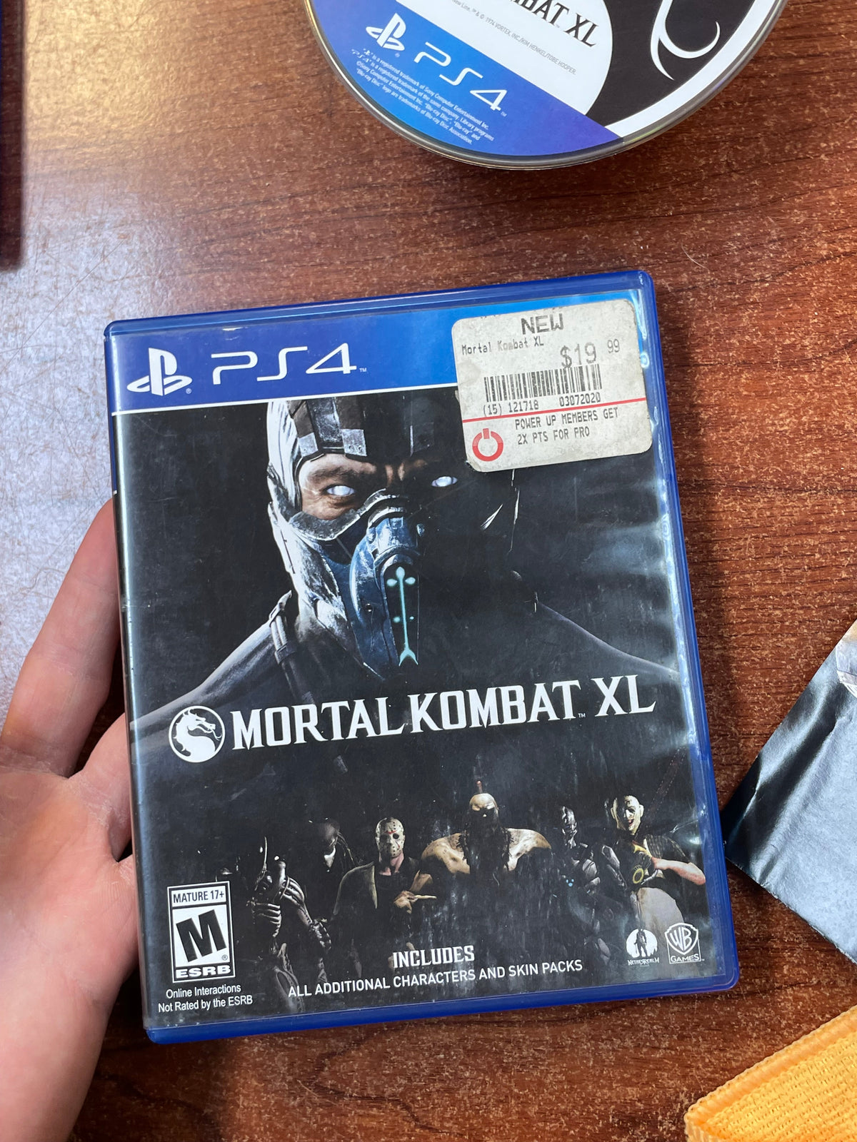 Mortal Kombat XL (Sony Playstation PS4, Video Games) **TESTED**