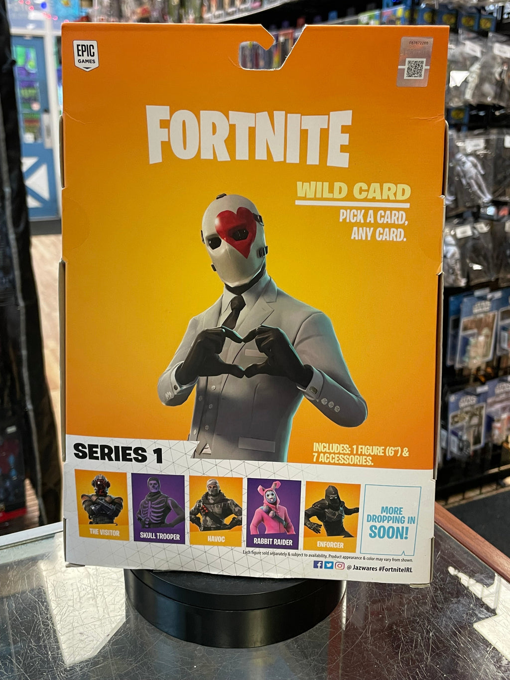 Wild Card (Fortnite, Epic Games, Jazwares) SEALED