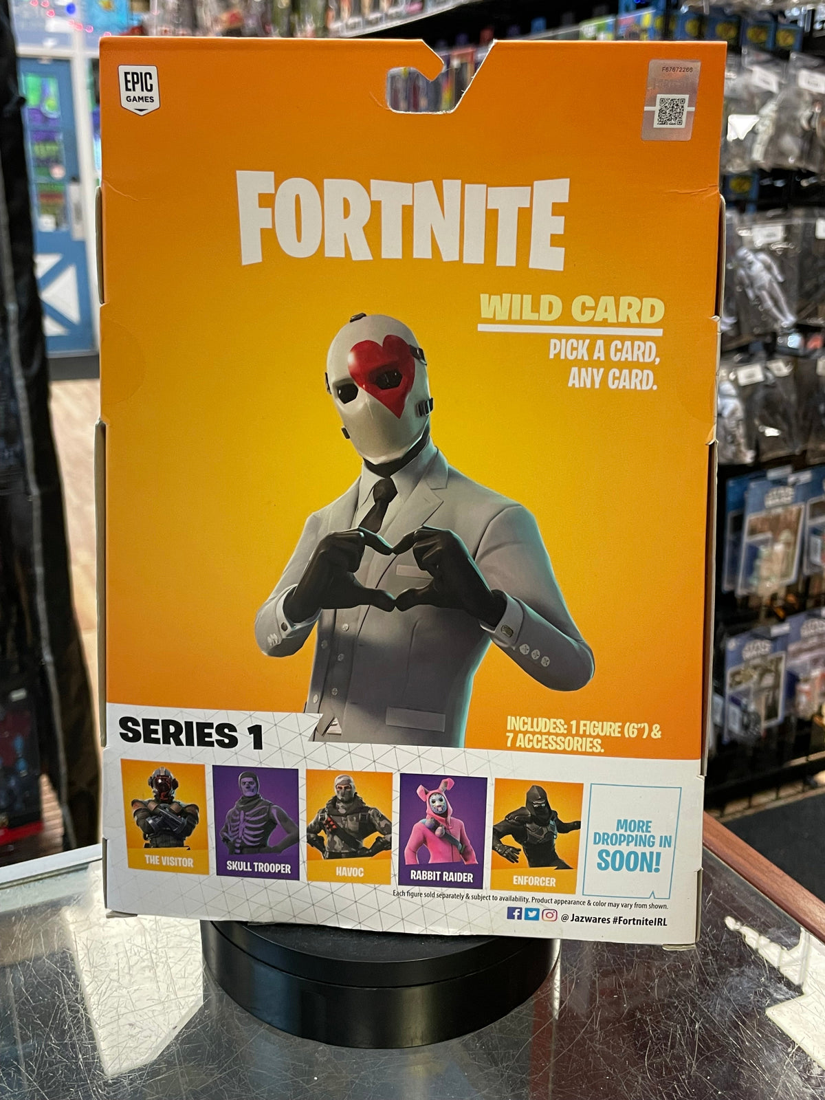 Wild Card (Fortnite, Epic Games, Jazwares) SEALED
