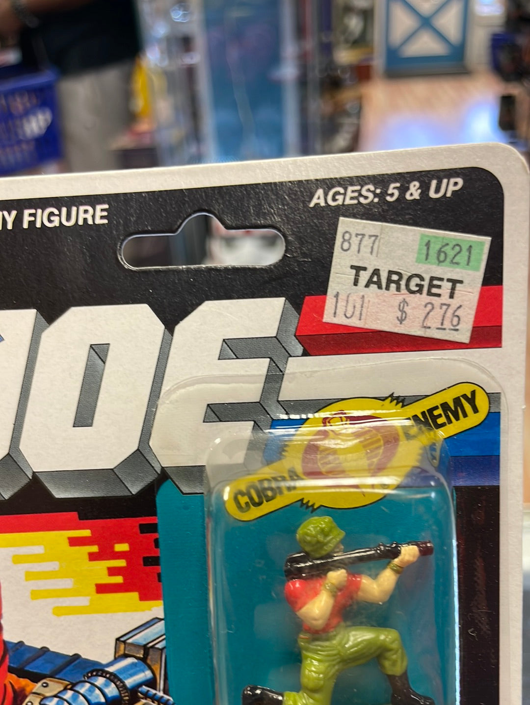 Astro Viper with Micro Figure (Vintage GI Joe, Hasbro) Sealed