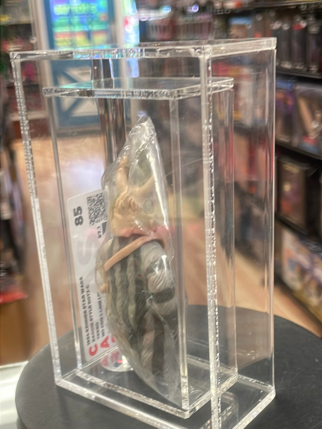 Bagged ROTJ Teebo No COO (Vintage Star Wars, Kenner) CAS Graded 85