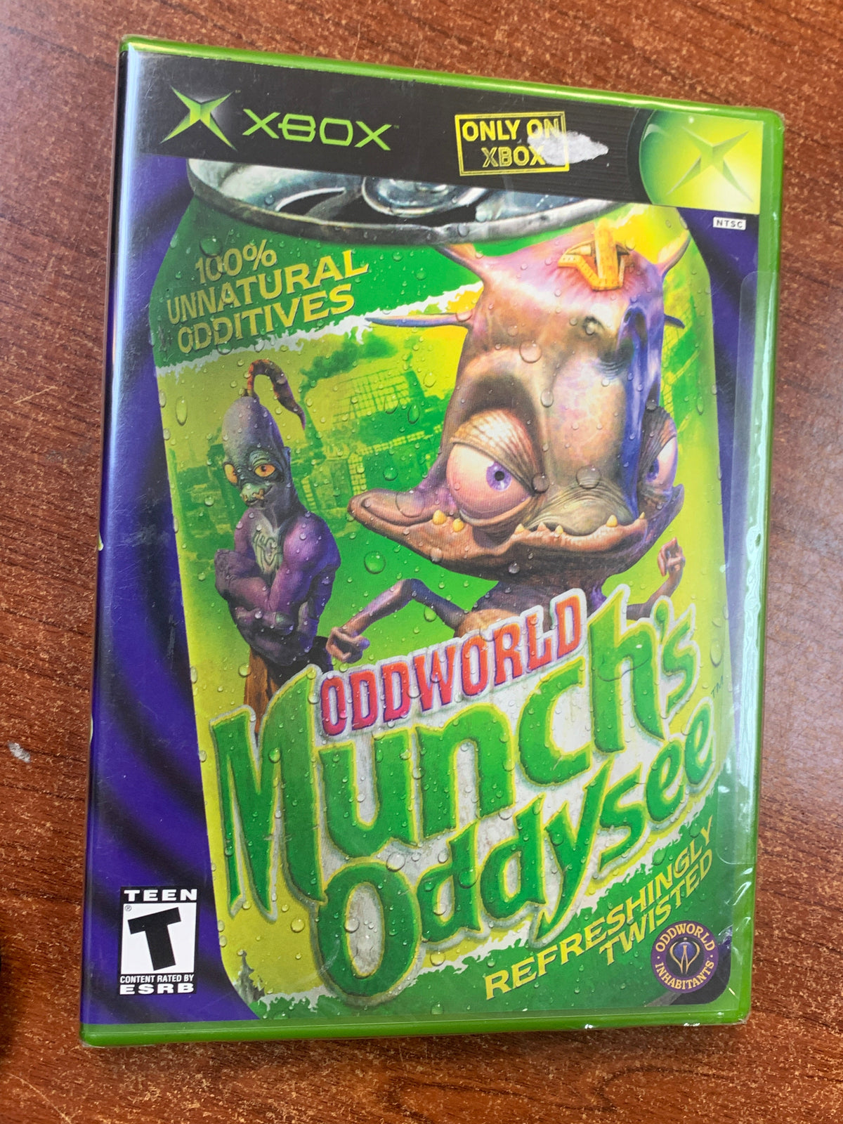 Oddworld Munch's Oddysee (Microsoft XBOX, Video Games) ** SEALED**