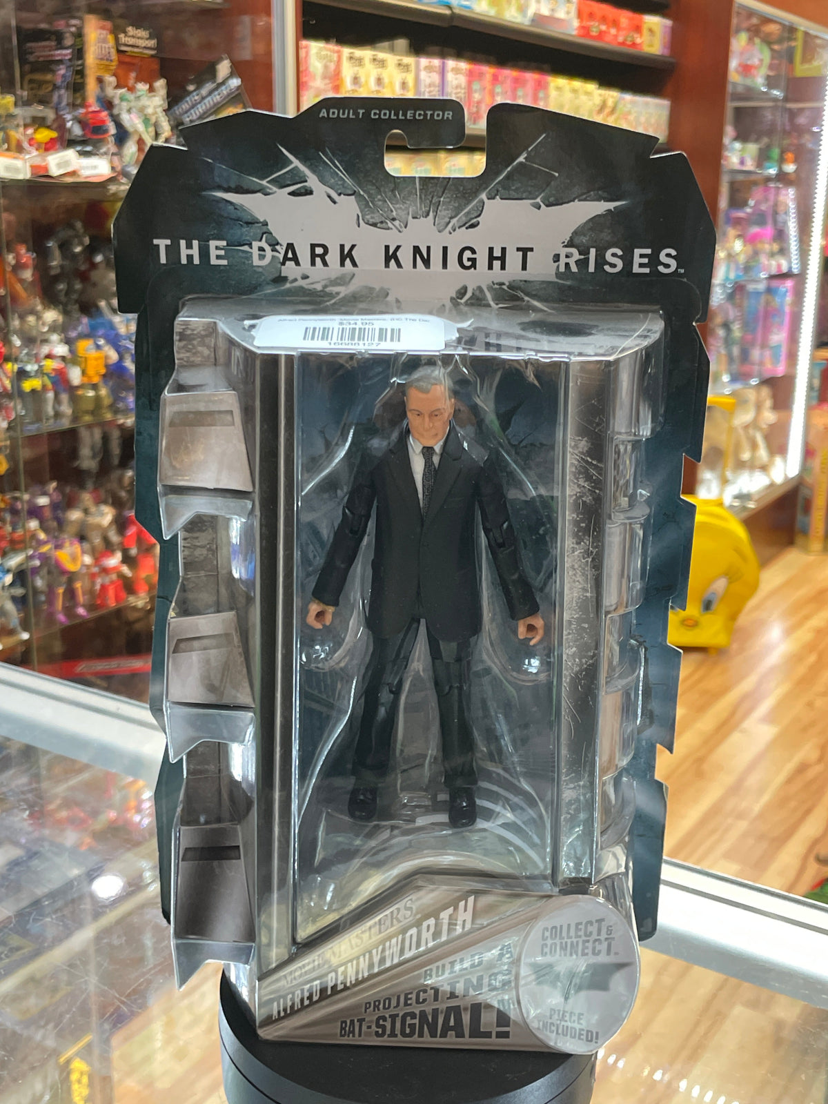 Alfred Pennyworth -Movie Masters- (DC The Dark Knight Trilogy, Mattel) SEALED