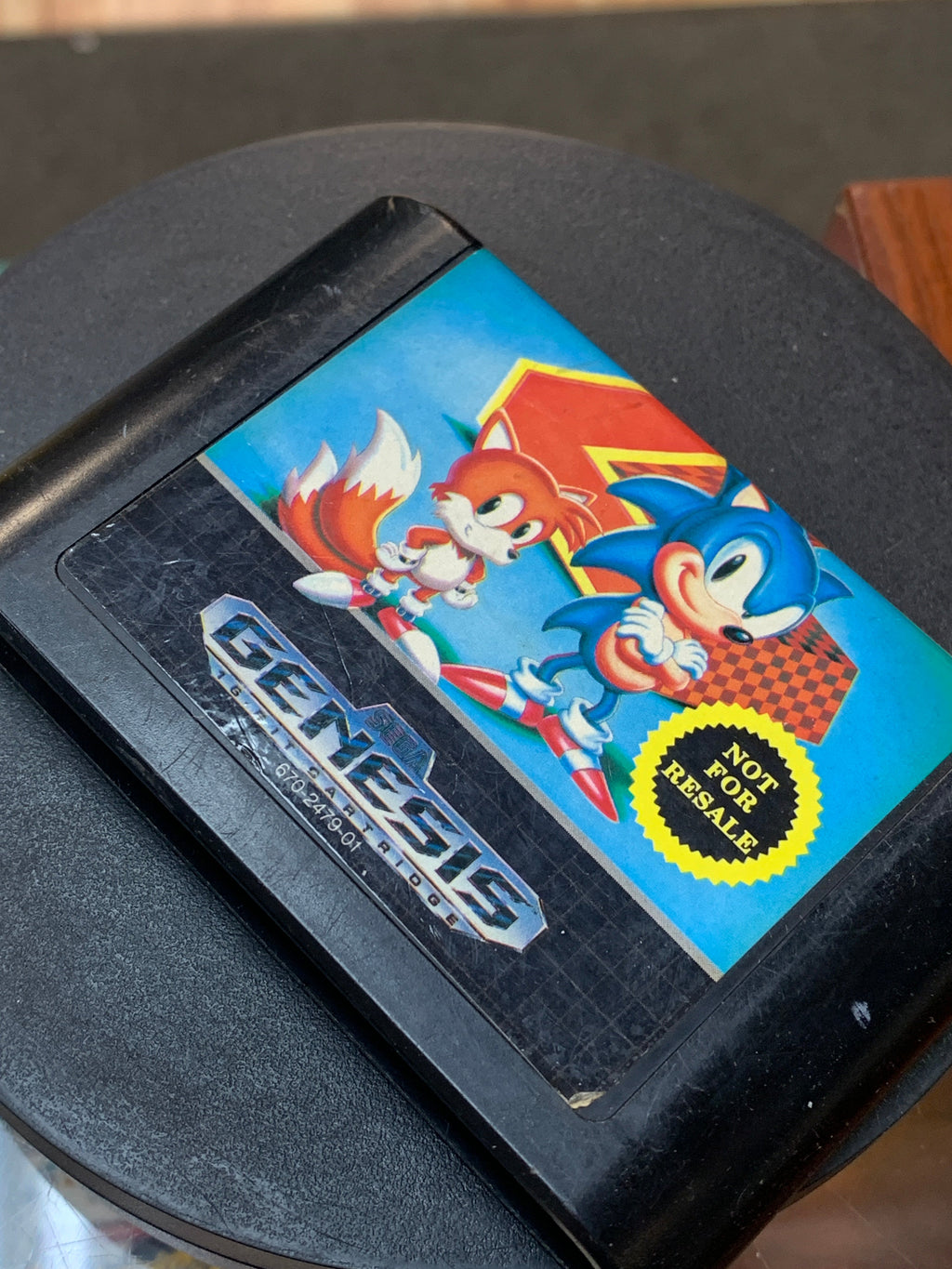 Sonic The Hedgehog 2(Sega Genesis, Video Game) 9953**TESTED**