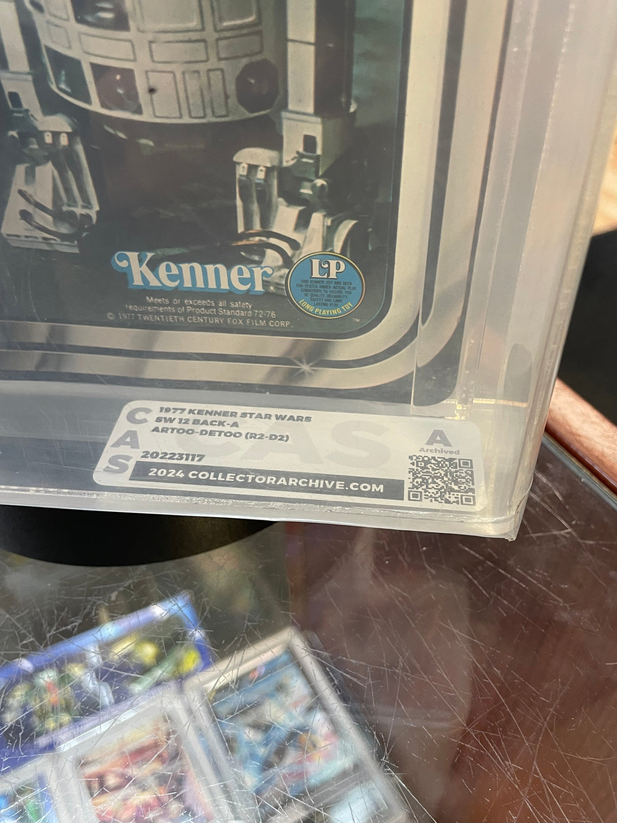 R2-D2 Artoo Detoo 12A Back (Vintage Star Wars, Kenner) GRADED