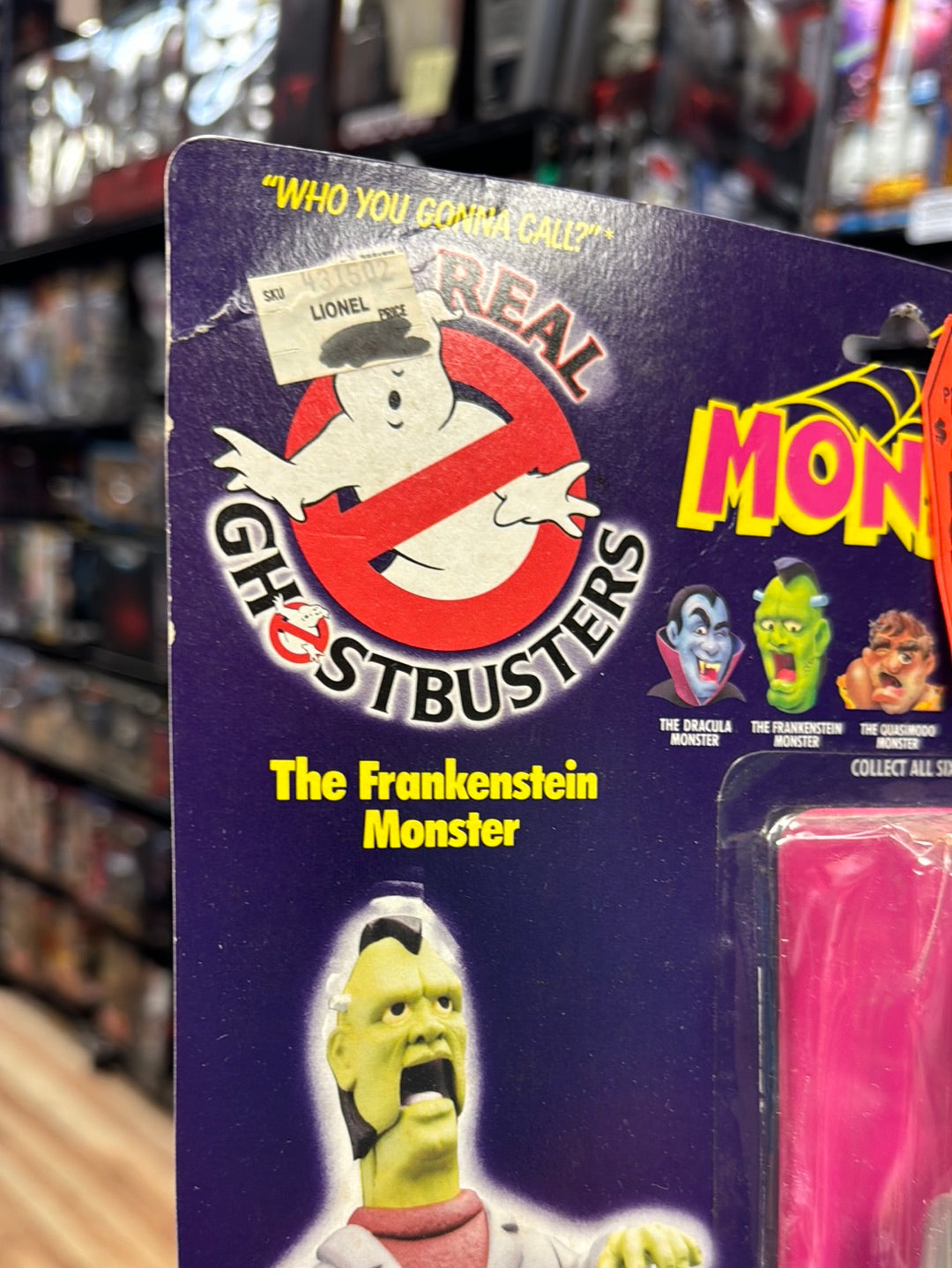 Frankenstein Monster 1690 (Vintage Ghostbusters, Kenner) SEALED