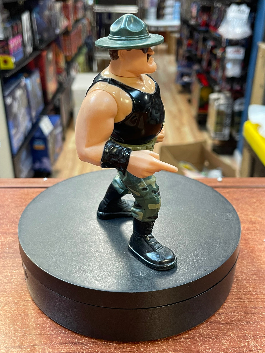 Sgt Slaugher (Vintage WWF WWE, Hasbro) COMPLETE