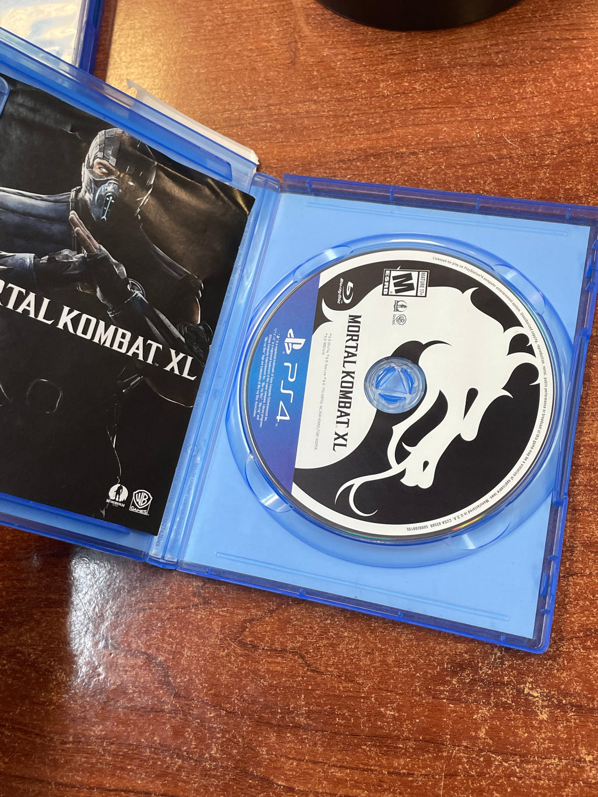 Mortal Kombat XL (Sony Playstation PS4, Video Games) **TESTED**