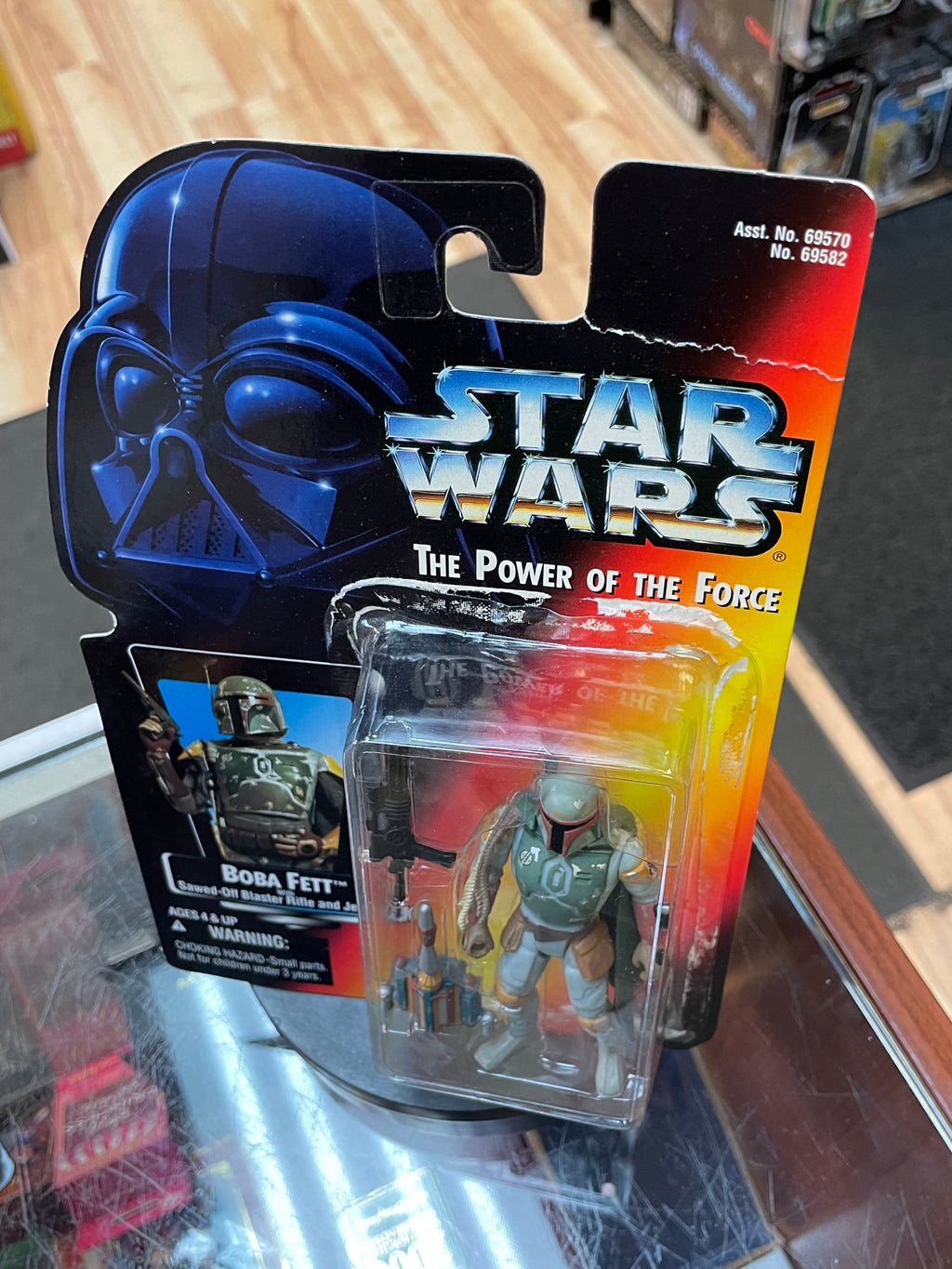 Boba Fett (Vintage Star Wars, The Power of the Force) OPEN BOX