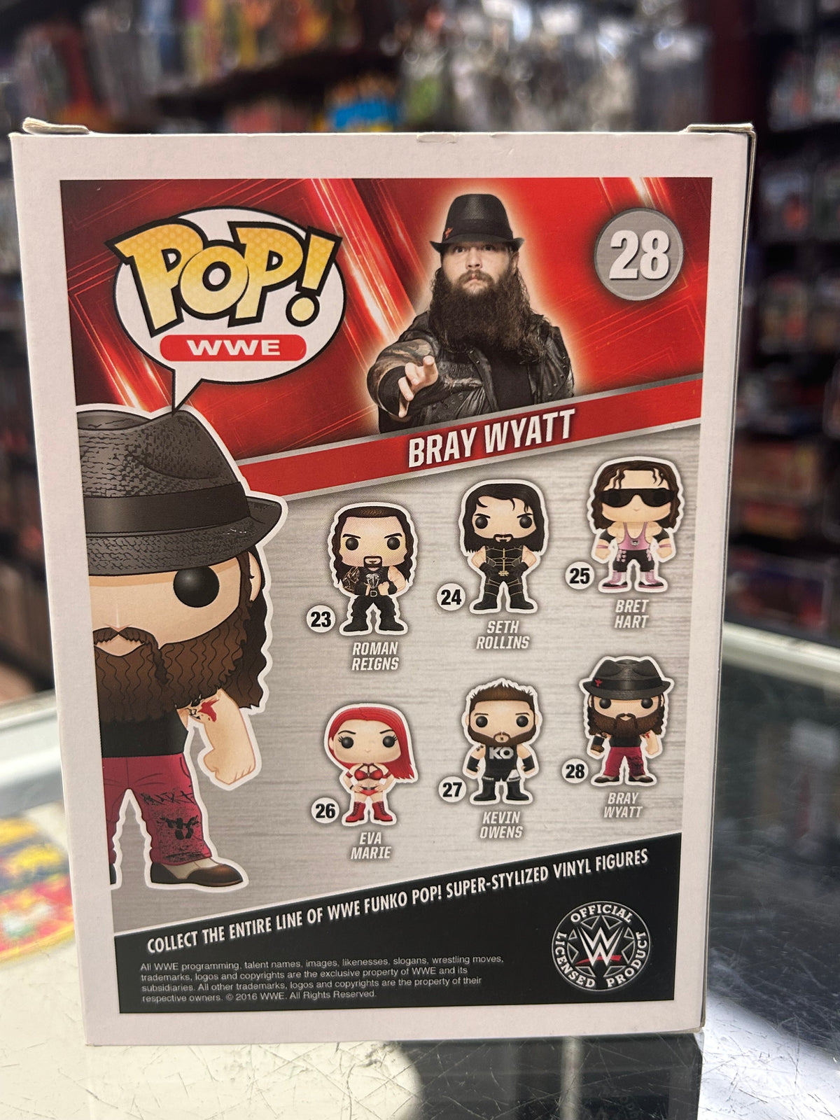 Bray Wyatt signed Funko (Funko,WWE) *PSA*