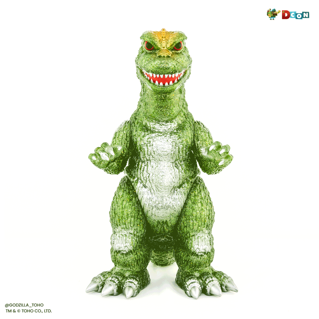 All Monsters Attack Soft Vinyl Figure Set - Glitter Variant (Designer Con Exclusive)
