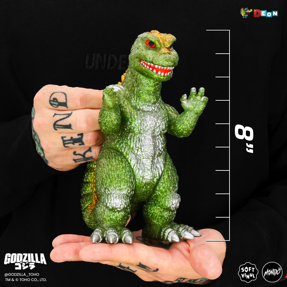 All Monsters Attack Soft Vinyl Figure Set - Glitter Variant (Designer Con Exclusive)