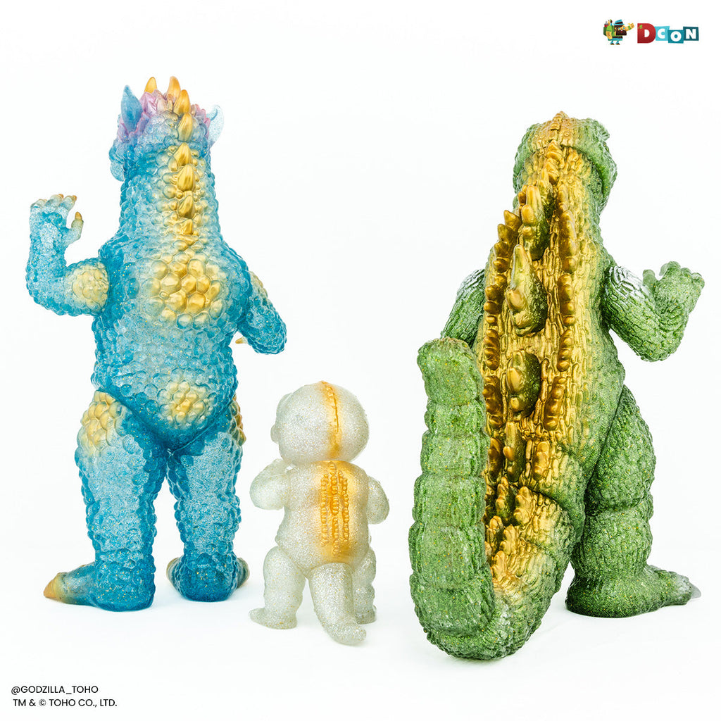 All Monsters Attack Soft Vinyl Figure Set - Glitter Variant (Designer Con Exclusive)