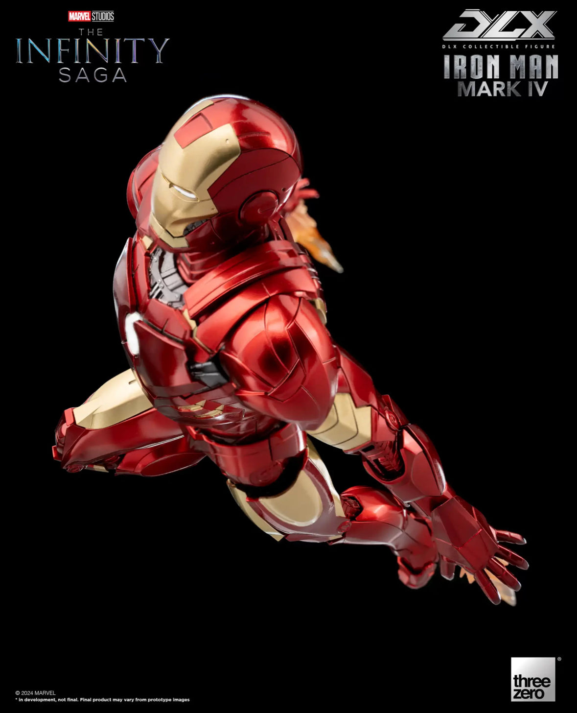 The Infinity Saga DLX Iron Man Mark IV Marvel 1/12 Scale by ThreeZero