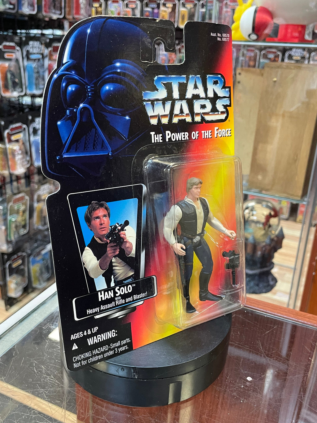 Han Solo (Vintage Star Wars, The Power of the Force) SEALED