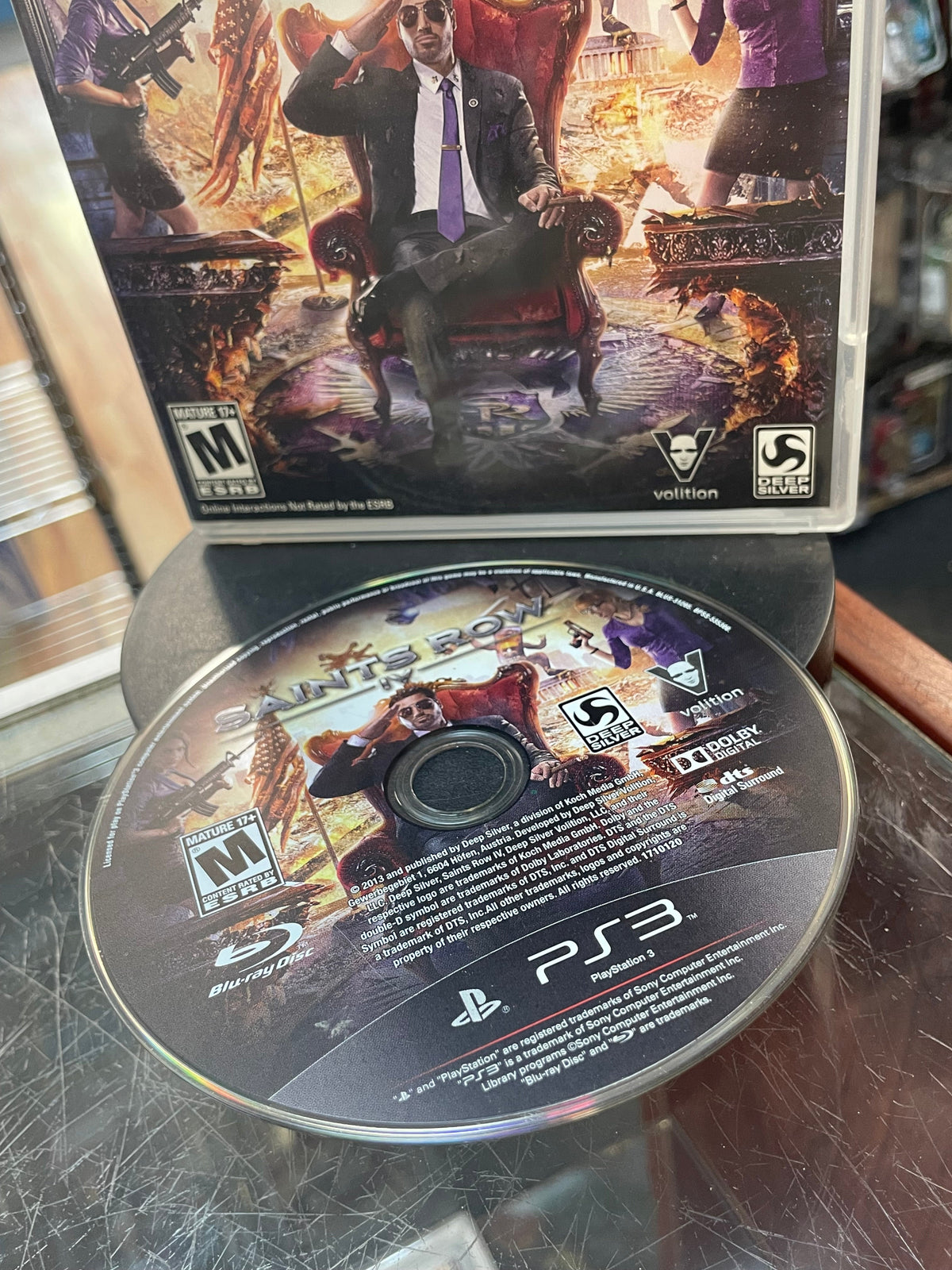 Saints Row IV (Sony Playstation PS3, Video Games) **TESTED**