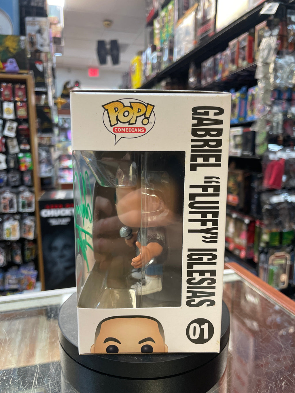 Gabriel "Fluffy" Iglesias Signed  (Funko Pop, Comedians) **Fluffy Shop Exclusive**