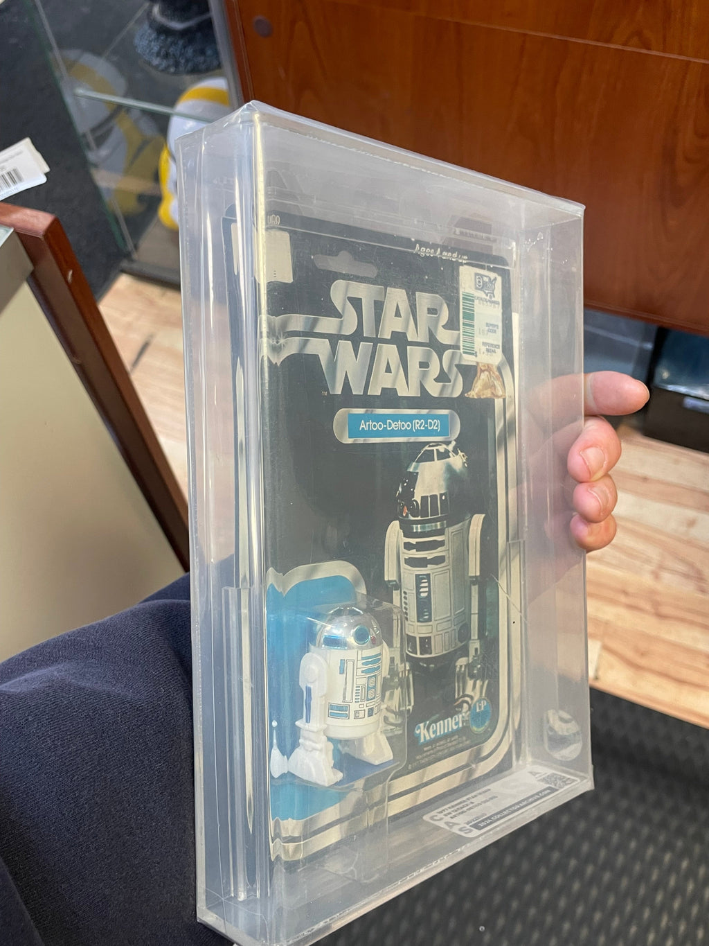 R2-D2 Artoo Detoo 12A Back (Vintage Star Wars, Kenner) GRADED