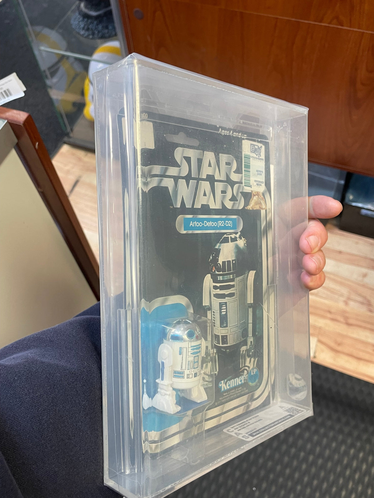 R2-D2 Artoo Detoo 12A Back (Vintage Star Wars, Kenner) GRADED