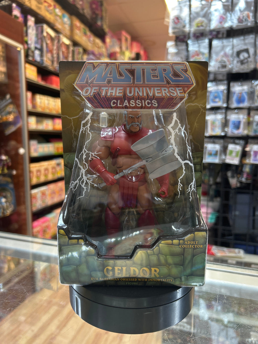 Geldor (Mattel, Classics, MOTU) **SEALED**