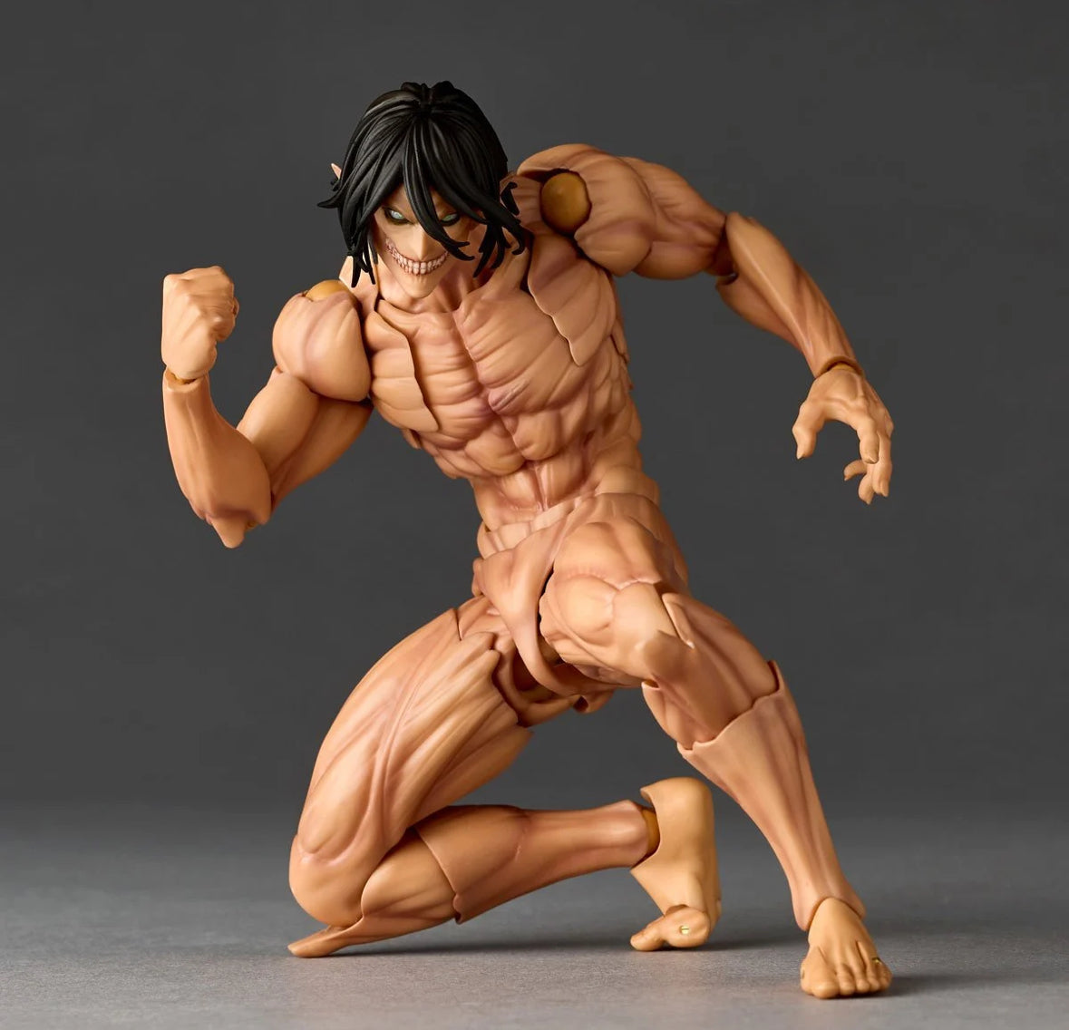 Revoltech Amazing Yamaguchi Attack on Titan Eren Yeager Titan by Kaiyodo