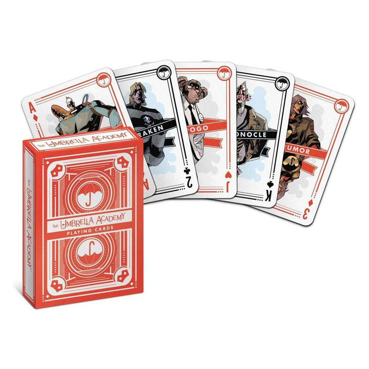 Umbrella Academy Character Playing Cards