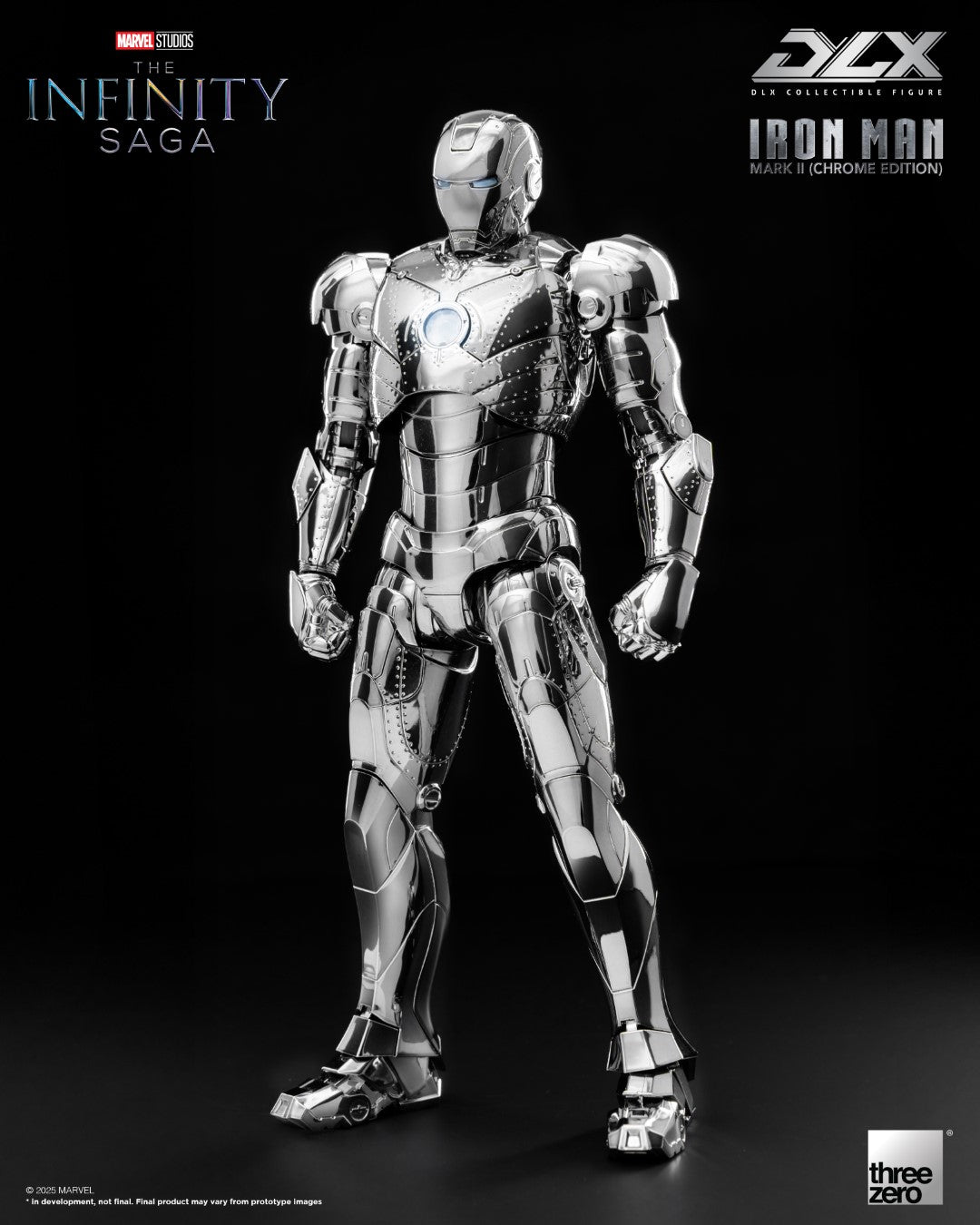 DLX Iron Man Mark 2 (Chrome Edition) - The Infinity Saga