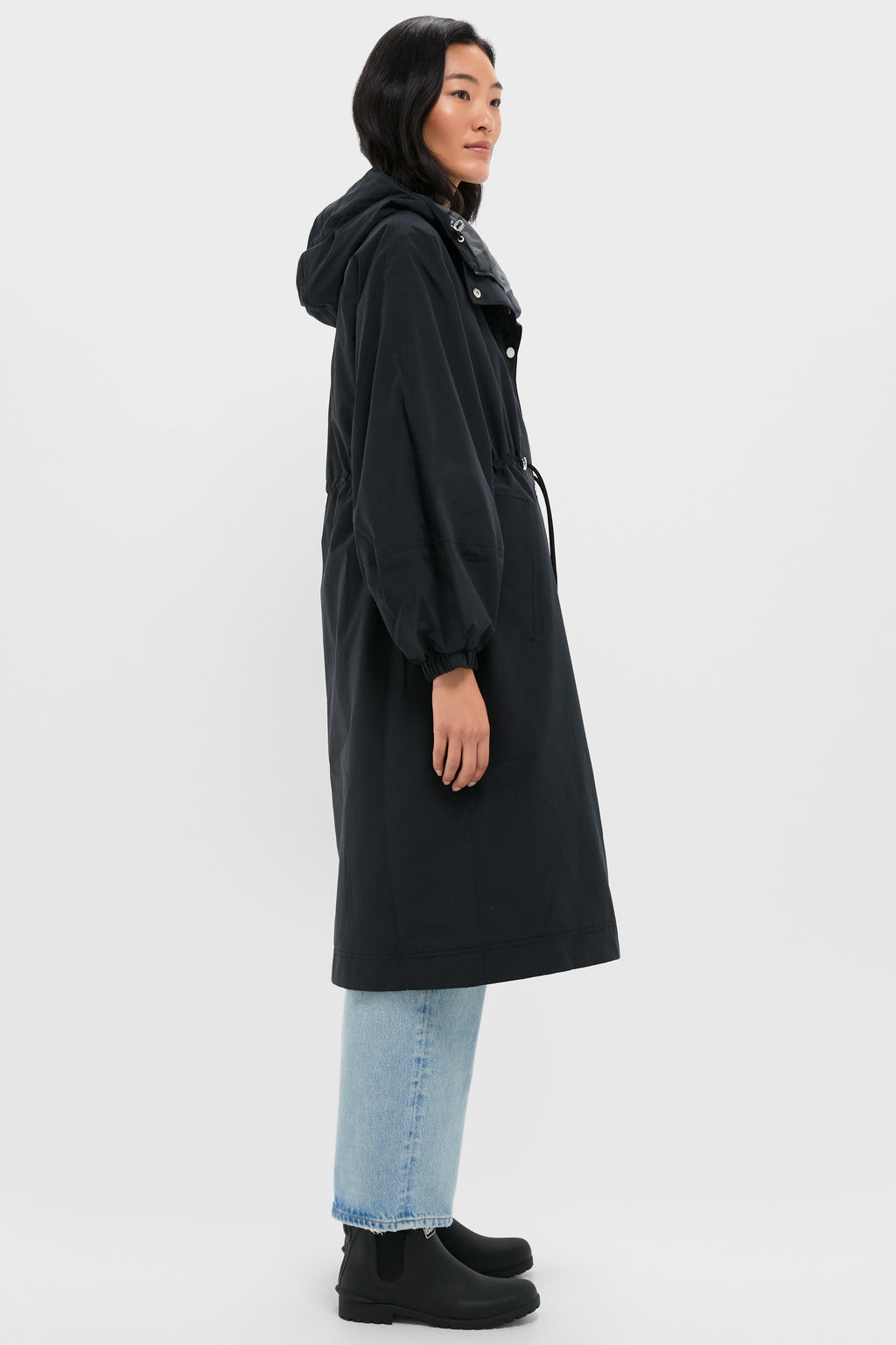 Black Sidney Waterproof Parka
