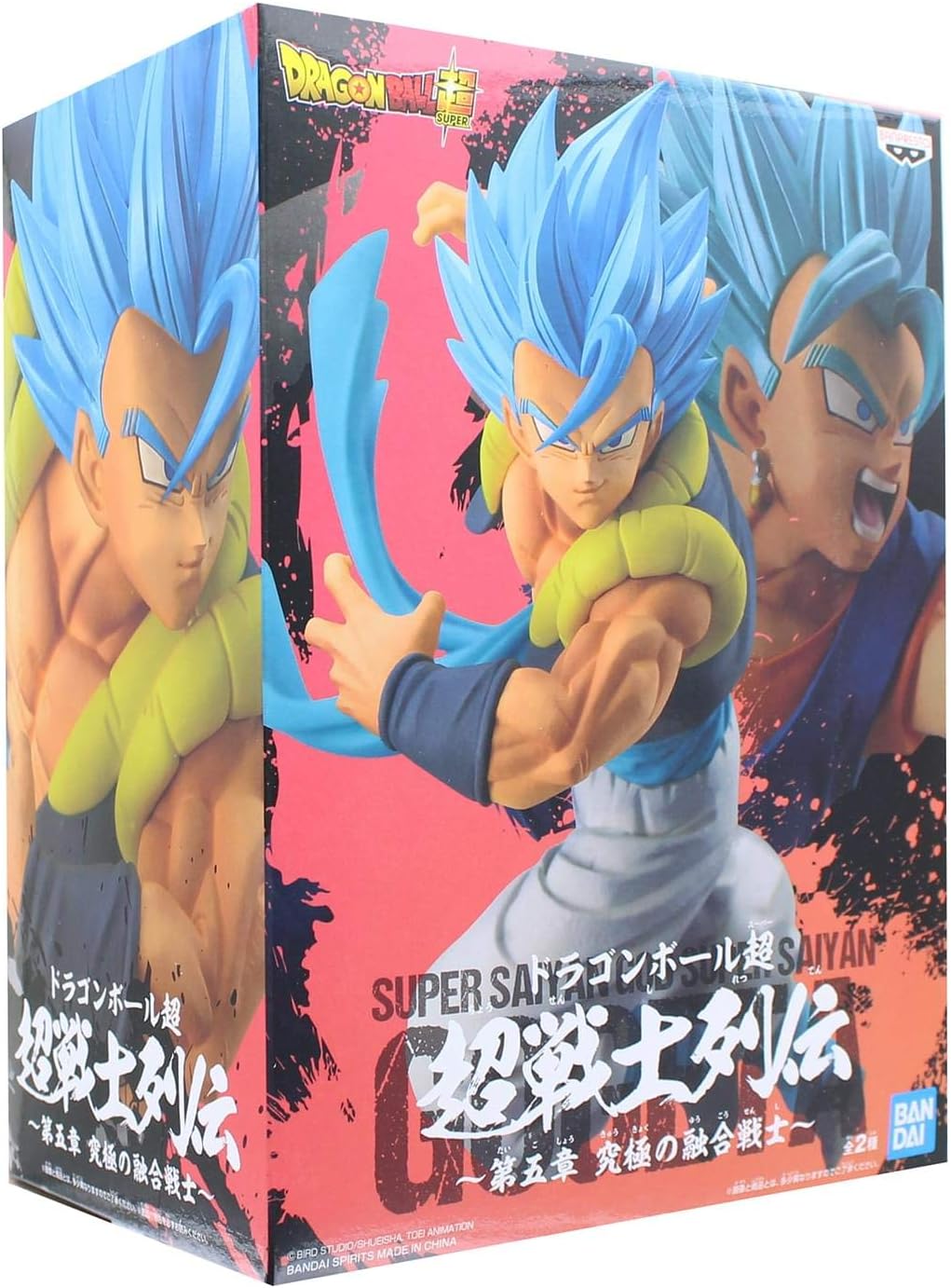 Dragon Ball Super Super Warrior Retsuden Chapter 5 Ultimate Fusion Warrior - Super Saiyan God Super Saiyan Gogeta