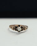 14k Gold Ring w/ Pearl / size: 7.5