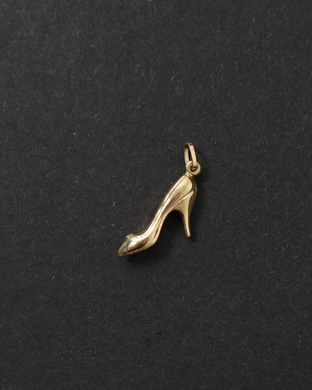 14k Gold High Heel Charm