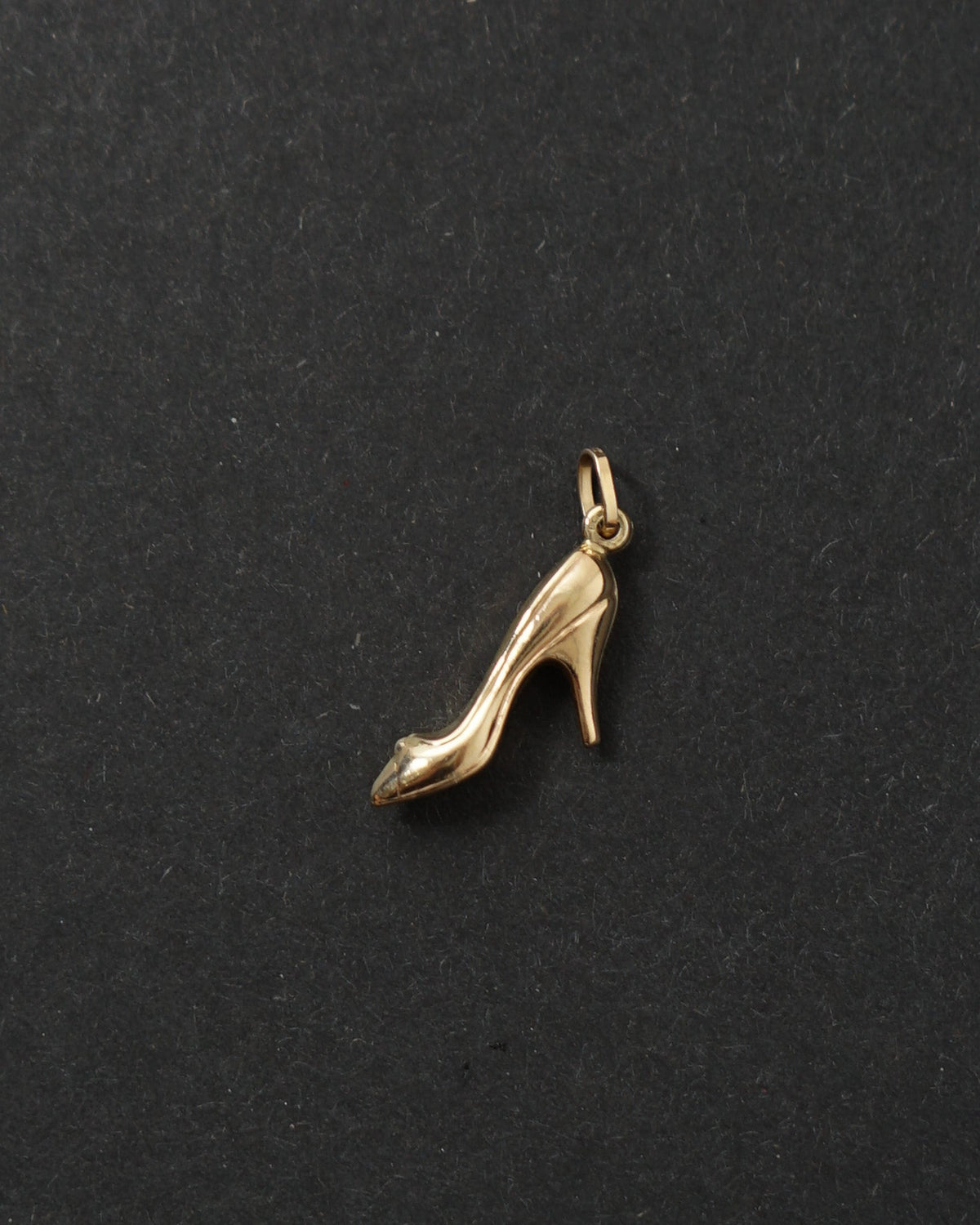 14k Gold High Heel Charm
