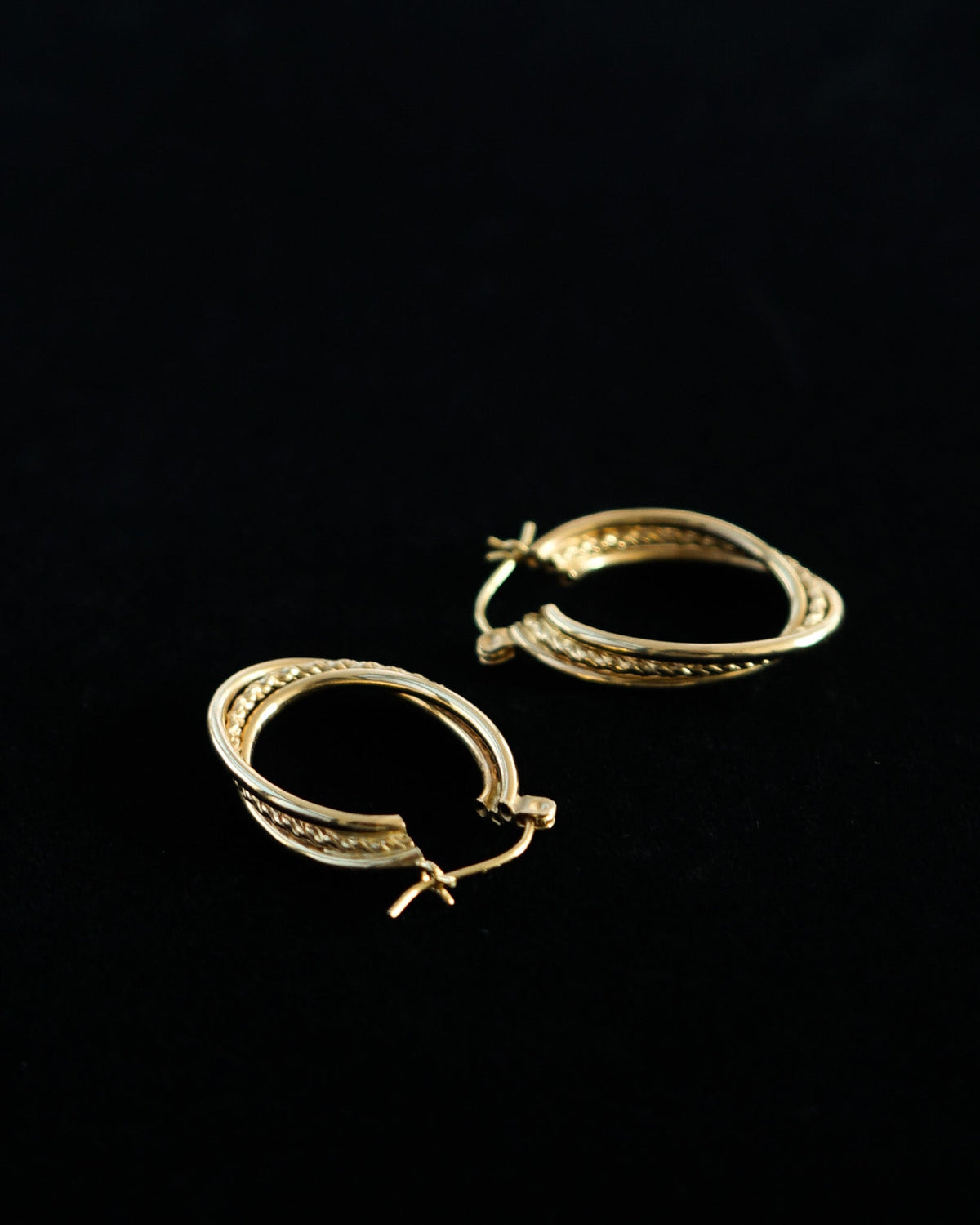 14k Gold Hoop Earrings