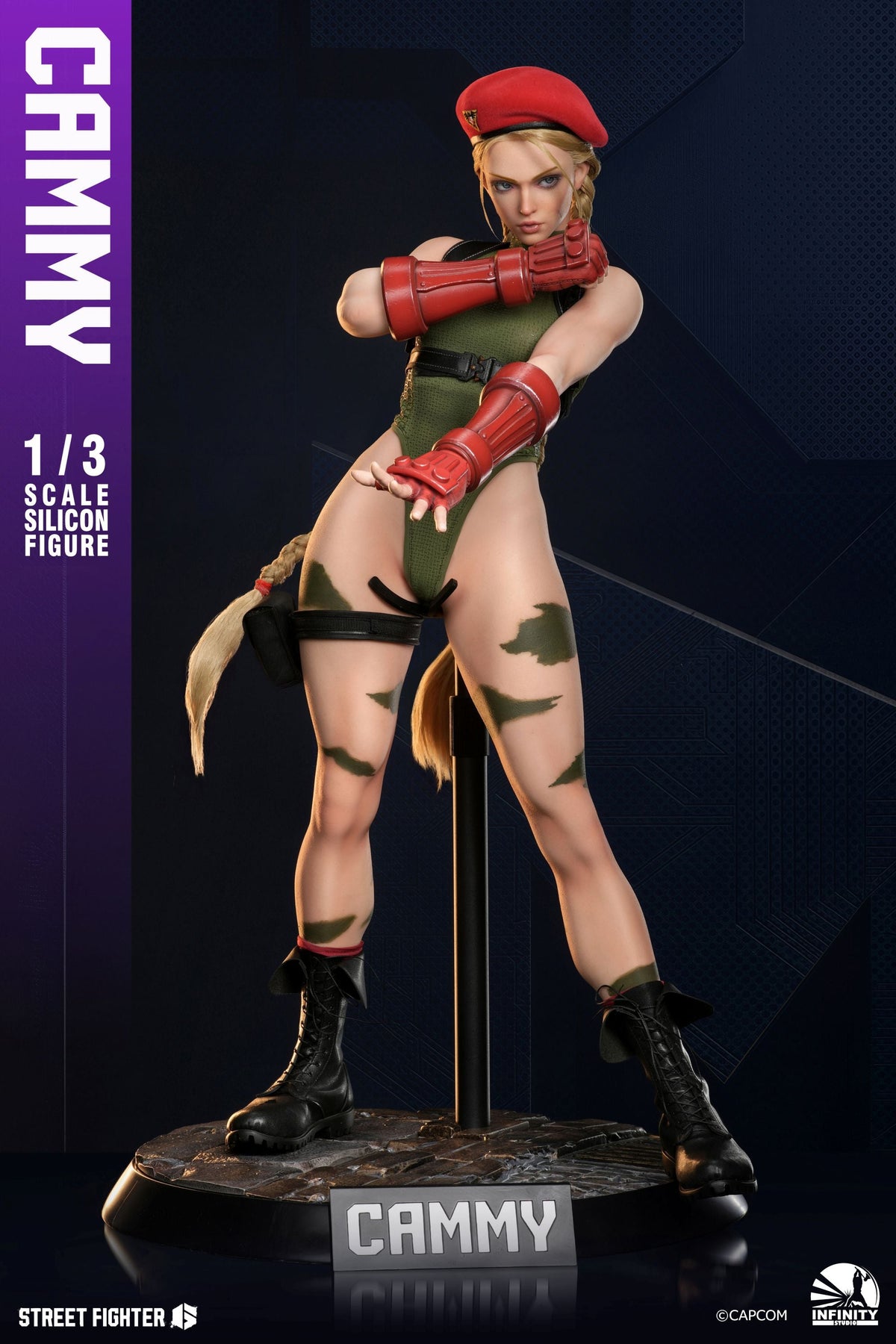 Street Fighter 6: Cammy 1/3 Scale Silicon Figure
