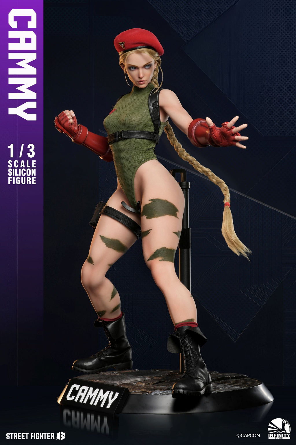 Street Fighter 6: Cammy 1/3 Scale Silicon Figure