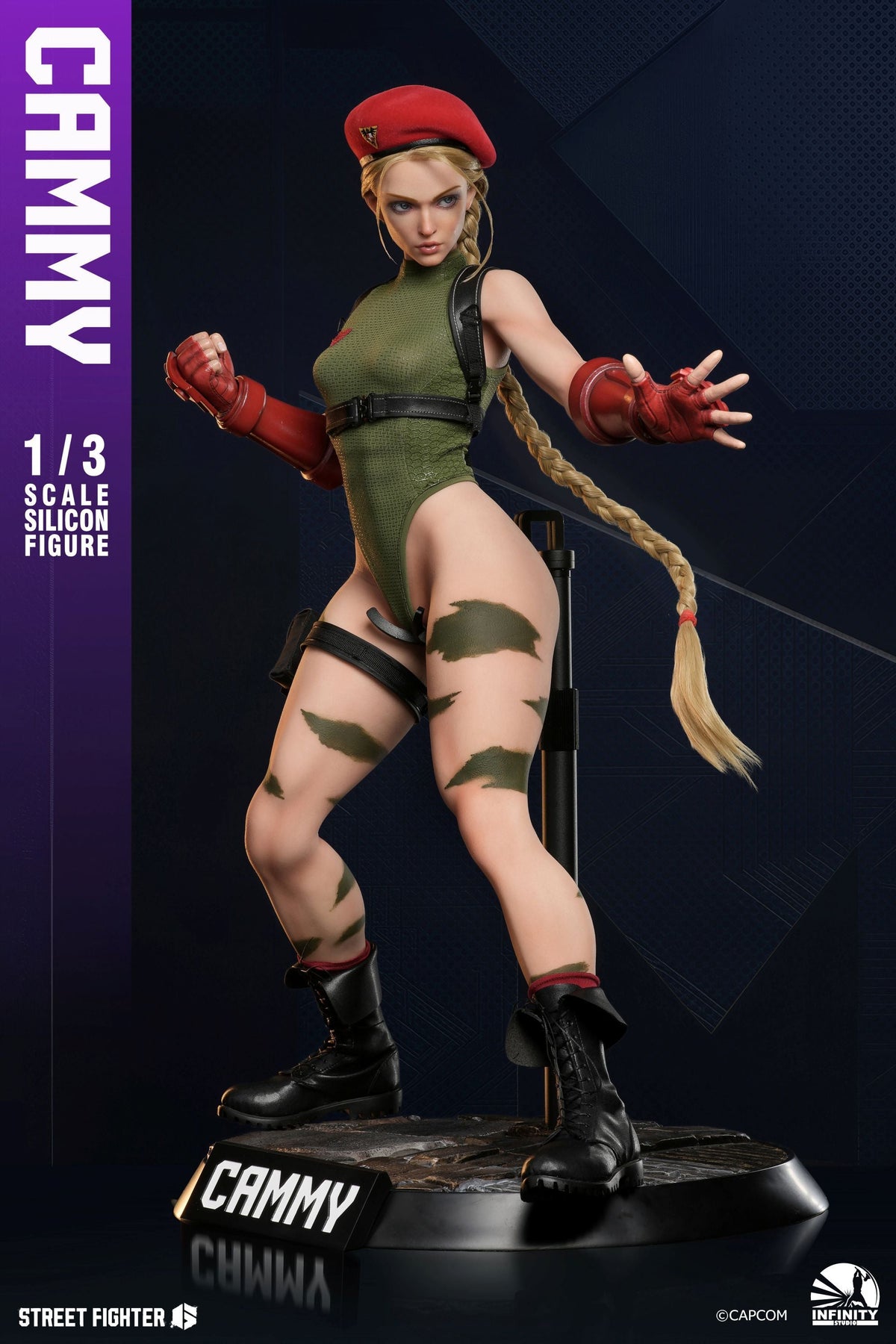 Street Fighter 6: Cammy 1/3 Scale Silicon Figure