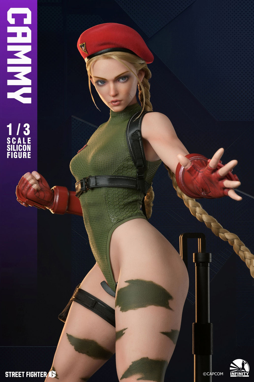 Street Fighter 6: Cammy 1/3 Scale Silicon Figure