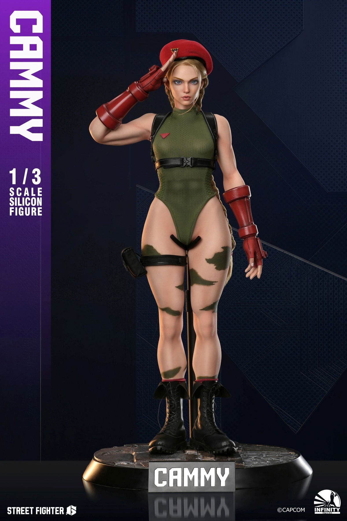 Street Fighter 6: Cammy 1/3 Scale Silicon Figure